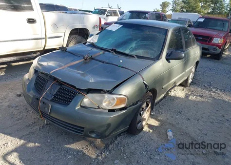 2005 Nissan Sentra 1.8S z USA, uszkodzony, nr VIN 3N1CB51D45L552734